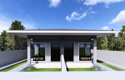 Casa Geminada com 2 quartos em Guarda do Cubatão, Palhoça