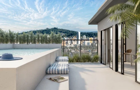 Cobertura com 3 quartos em Pedra Branca, Palhoça