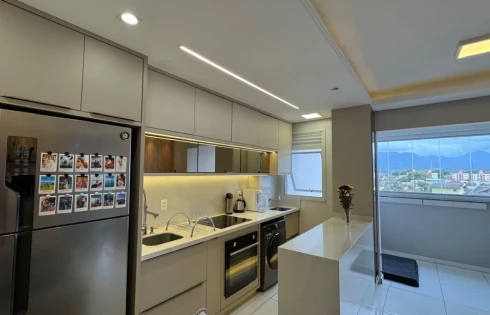 Apartamento com 2 quartos em Pedra Branca, Palhoça