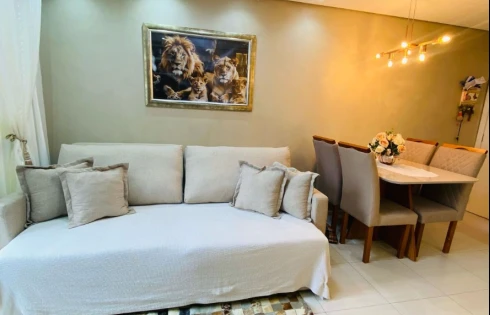 Apartamento com 2 quartos em Fundos, Biguaçu