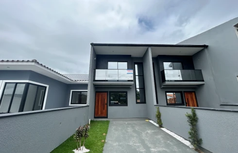 Sobrado Geminado com 3 quartos em Nova Palhoça , Palhoça