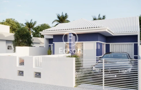 Casa Geminada com 2 quartos em Forquilhas, São José