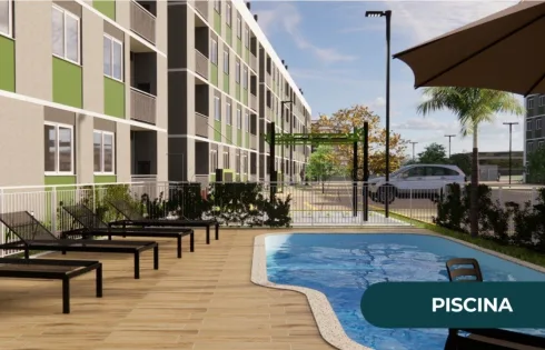 Apartamento com 2 quartos em São Sebastião, Palhoça