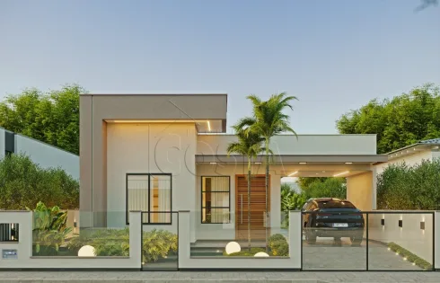 Apartamento com 3 quartos em Guarda do Cubatão, Palhoça