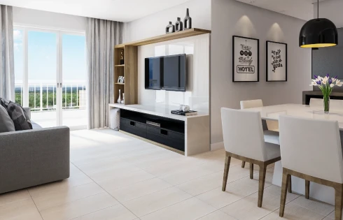 Apartamento com 2 quartos em Aririú, Palhoça