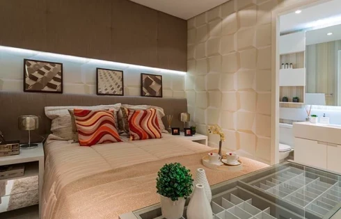 Apartamento 2 Quartos com 2 Suítes e 70m² - Aririú
