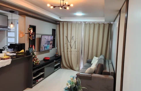 Apartamento com 2 quartos em Barreiros, São José