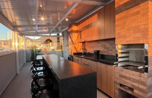 Apartamento com 3 quartos em Pedra Branca, Palhoça