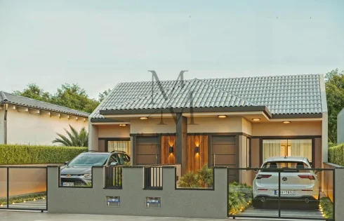 Casa com 2 quartos em Forquilhas, São José