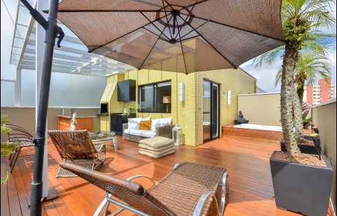 Cobertura Duplex Face Norte à Venda Centro Cívico Curitiba