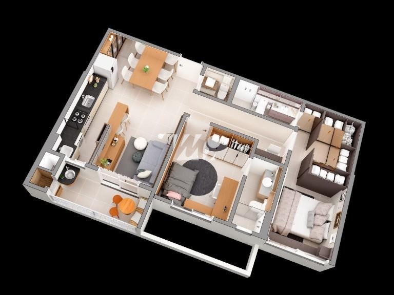Apartamento em Pedra Branca, Palhoça. 2 quartos, 70m². Imagem 15 de 17