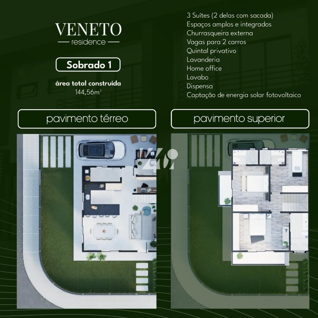 Sobrado Geminado em Pagani, Palhoça. 3 quartos, 118m². Imagem 12 de 14