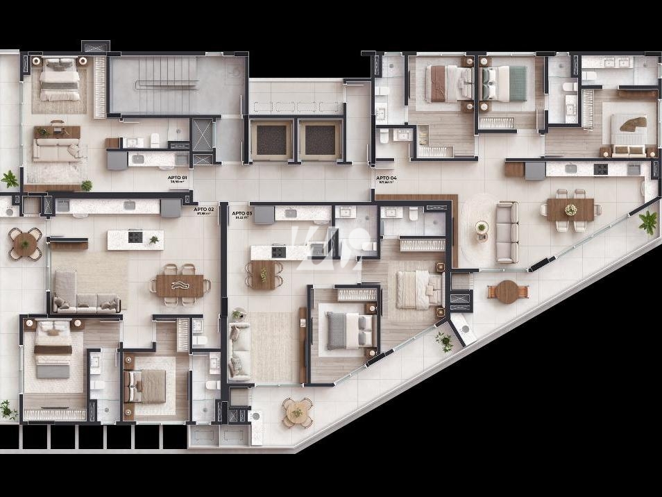 Apartamento em Pedra Branca, Palhoça. 2 quartos, 87m². Imagem 26 de 26