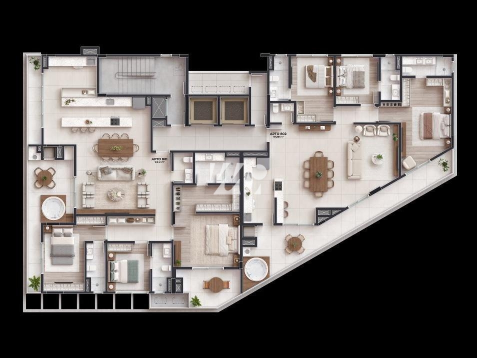 Apartamento em Pedra Branca, Palhoça. 2 quartos, 87m². Imagem 24 de 26