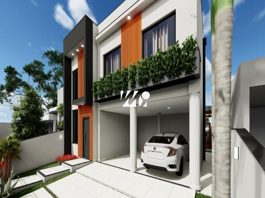 Sobrado Geminado em Barra do Aririú, Palhoça. 3 quartos, 135m². Imagem 2 de 13