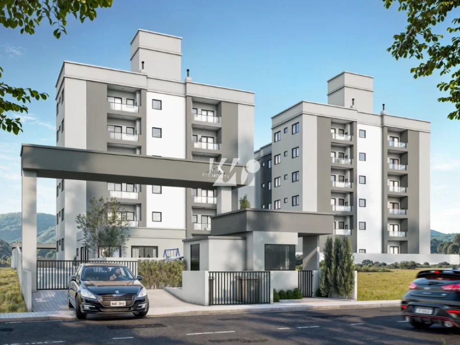 Apartamento em Aririu, Palhoça. 2 quartos, 53m². Imagem 1 de 8