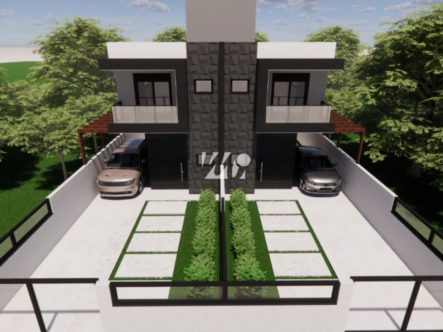 Sobrado Geminado em São Sebastião, Palhoça. 3 quartos, 117m². Imagem 2 de 7