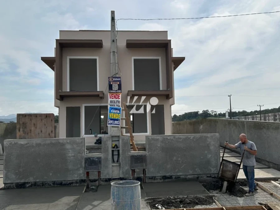 Sobrado Geminado em Sertão do Maruim, São José. 3 quartos, 125m². Imagem 1 de 5