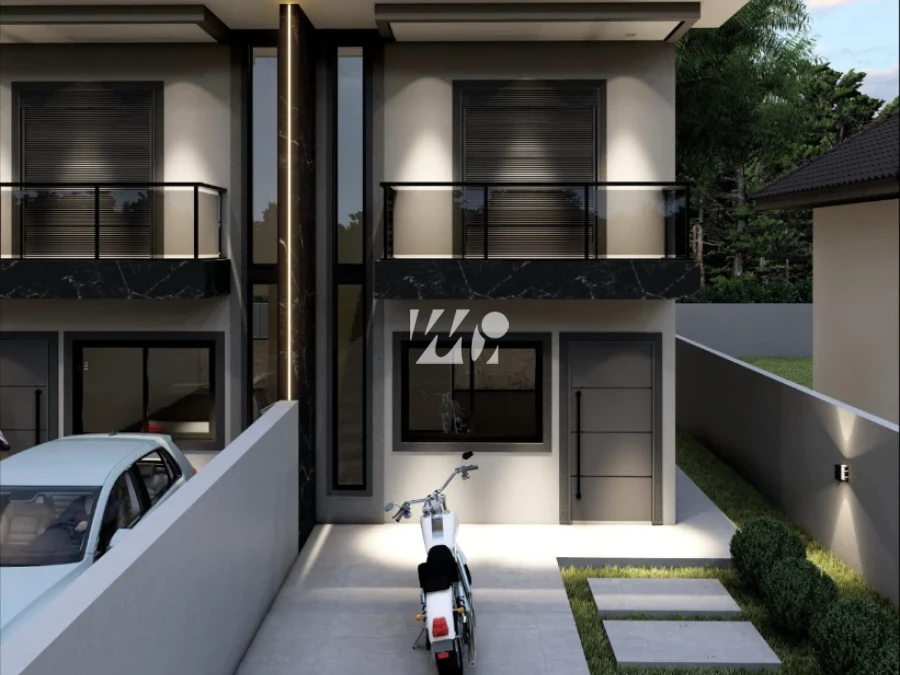 Sobrado Geminado em Ponte do Imaruim, Palhoça. 2 quartos, 75m². Imagem 2 de 3