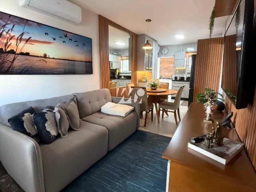 Apartamento em Aririú da Formiga, Palhoça. 2 quartos, 74m². Imagem 1 de 12