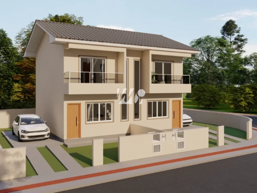 Sobrado Geminado em Bela Vista, Palhoça. 2 quartos, 73m². Imagem 2 de 10