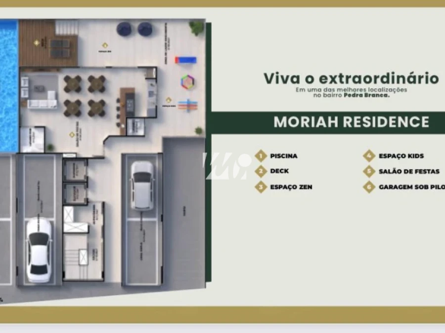 Apartamento em Pedra Branca, Palhoça. 3 quartos, 107m². Imagem 3 de 10