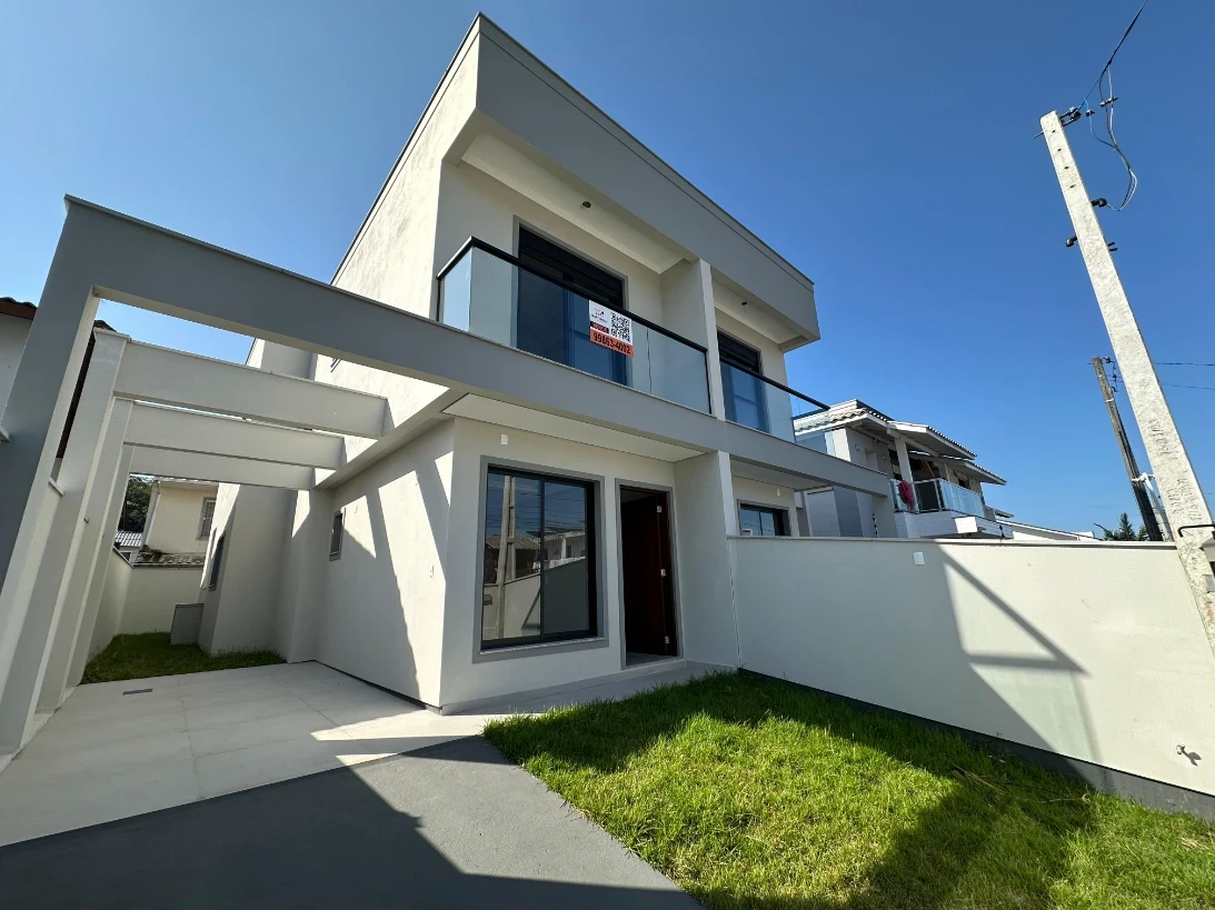 Sobrado Geminado em Bela Vista, Palhoça. 3 quartos, 109m². Imagem 1 de 17
