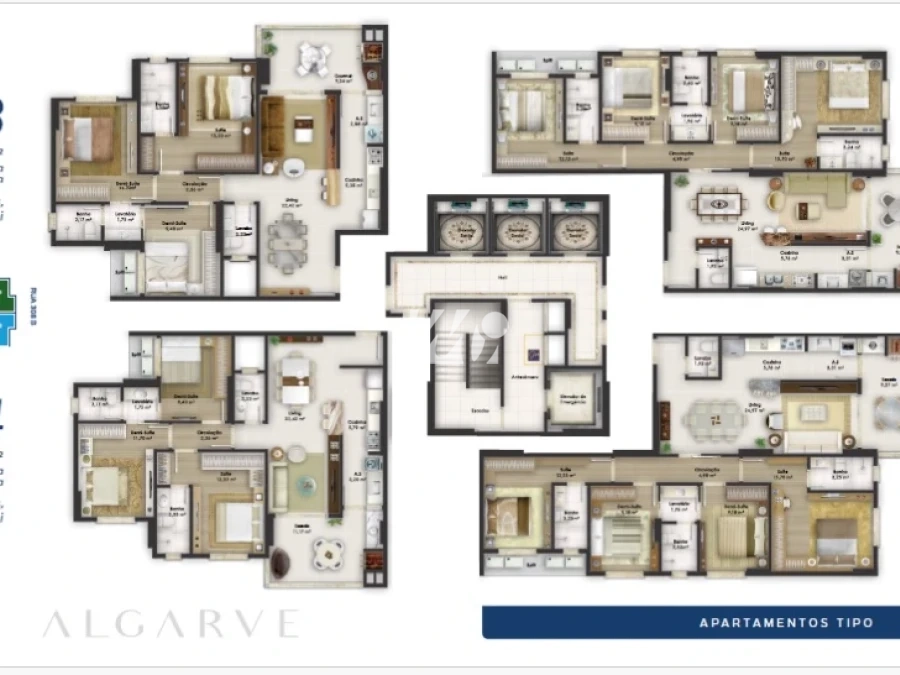 Apartamento em Meia Praia, Itapema. 3 quartos, 108m². Imagem 12 de 16