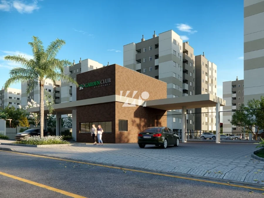 Apartamento em Pedra Branca, Palhoça. 2 quartos, 56m². Imagem 1 de 11