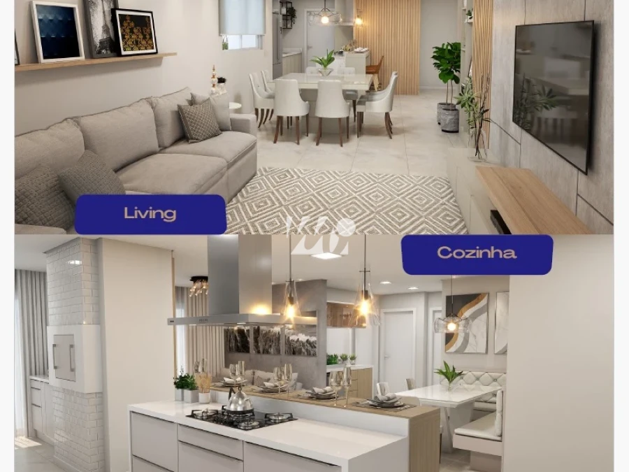 Apartamento em Pedra Branca, Palhoça. 3 quartos, 111m². Imagem 2 de 7