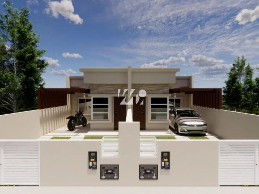 Casa Geminada em Forquilhas, São José. 2 quartos, 49m². Imagem 2 de 4