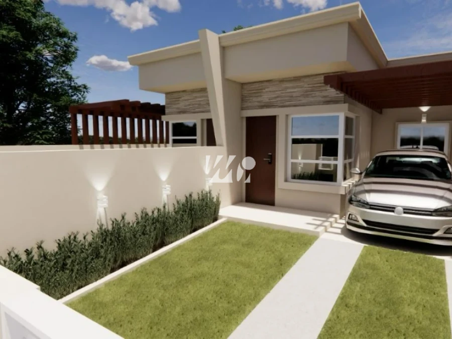 Casa Geminada em Forquilhas, São José. 2 quartos, 49m². Imagem 1 de 4