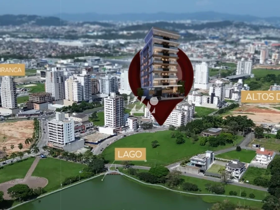 Apartamento em Pedra Branca, Palhoça. 1 quartos, 36m². Imagem 1 de 12