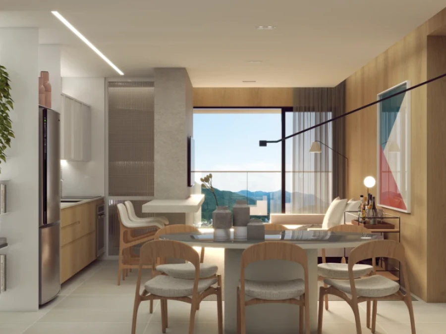 Apartamento em Pedra Branca, Palhoça. 3 quartos, 84m². Imagem 2 de 8