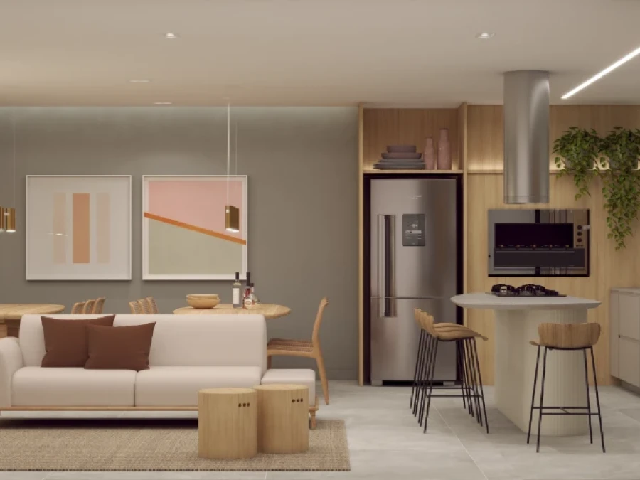 Apartamento em Pedra Branca, Palhoça. 3 quartos, 84m². Imagem 6 de 8