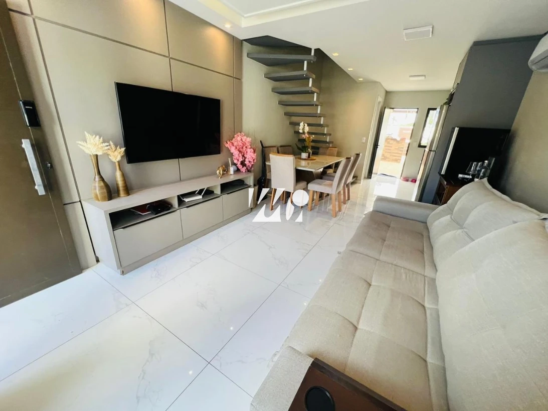 Sobrado Geminado em Sertão do Maruim, São José. 2 quartos, 72m². Imagem 3 de 8