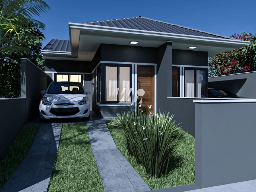 Casa Geminada em Nova Palhoça , Palhoça. 2 quartos, 50m². Imagem 1 de 3