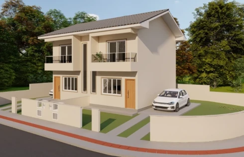 Sobrado Geminado com 2 quartos em Bela Vista, Palhoça