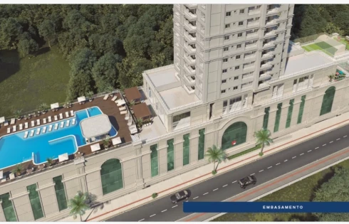 Apartamento com 3 quartos em Meia Praia, Itapema