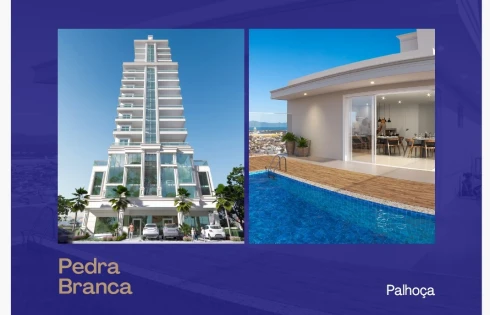 Apartamento com 3 quartos em Pedra Branca, Palhoça