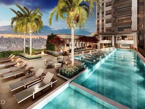 Apartamento com 2 quartos em Brooklin Paulista, São Paulo