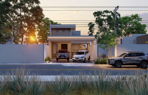 Casa nova - antiga pista aeroporto - 3 suítes 