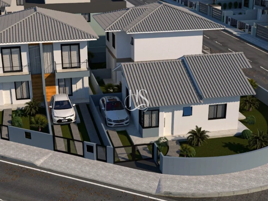 Sobrado Geminado em Guarda do Cubatão, Palhoça. 2 quartos, 67m². Imagem 1 de 14