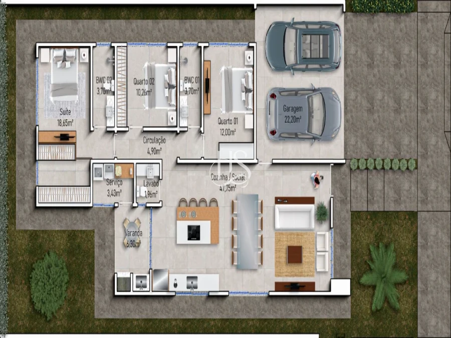 Casa em Pedra Branca, Palhoça. 3 quartos, 160m². Imagem 14 de 39