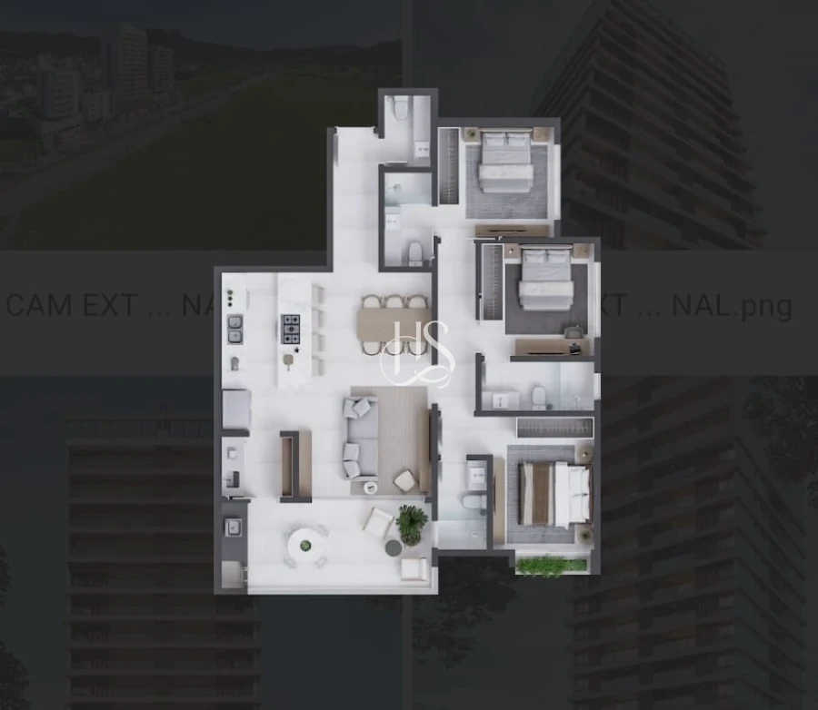 Apartamento em Pedra Branca, Palhoça. 2 quartos, 81m². Imagem 12 de 29