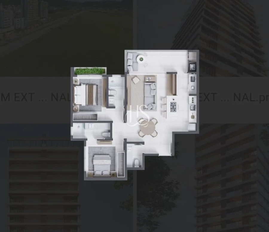 Apartamento em Pedra Branca, Palhoça. 2 quartos, 81m². Imagem 11 de 29