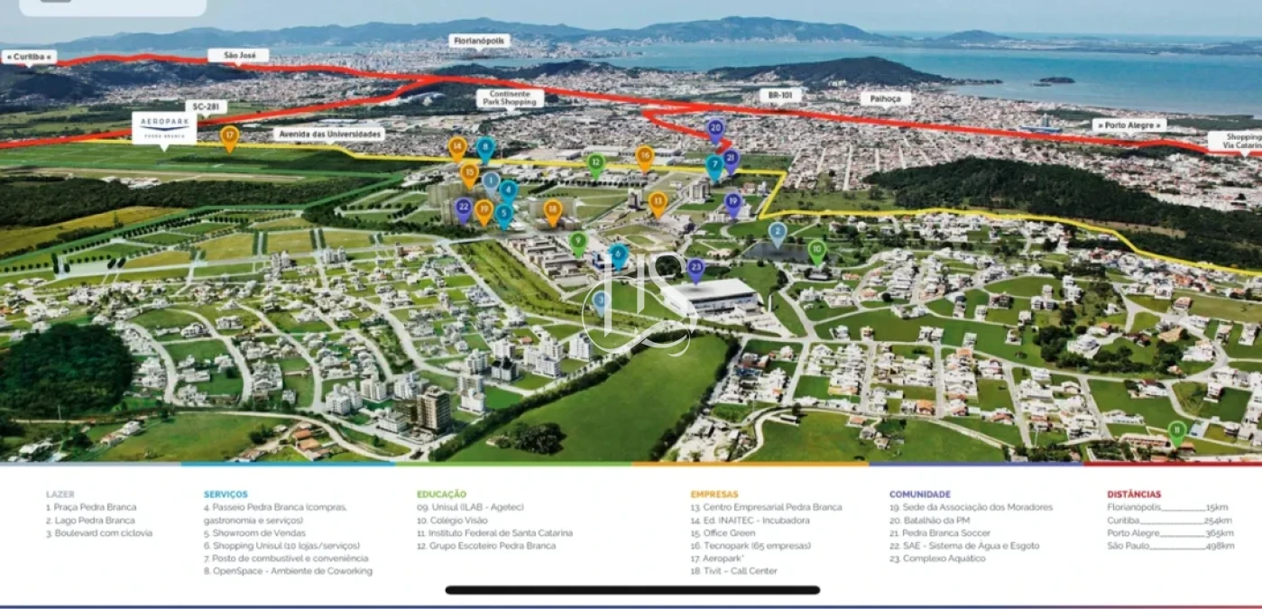 Terreno em Sertão do Maruim, São José. 0 quartos, 0m². Imagem 4 de 7