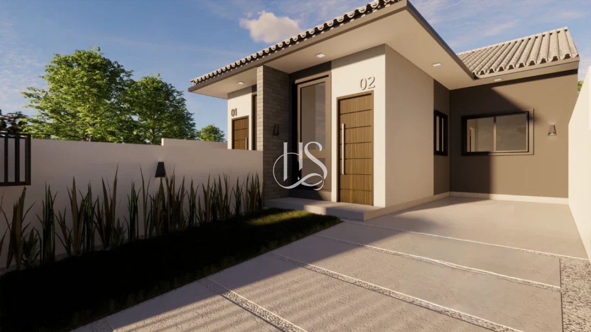 Casa Geminada em Nova Palhoça, Palhoça. 2 quartos, 54m². Imagem 13 de 17