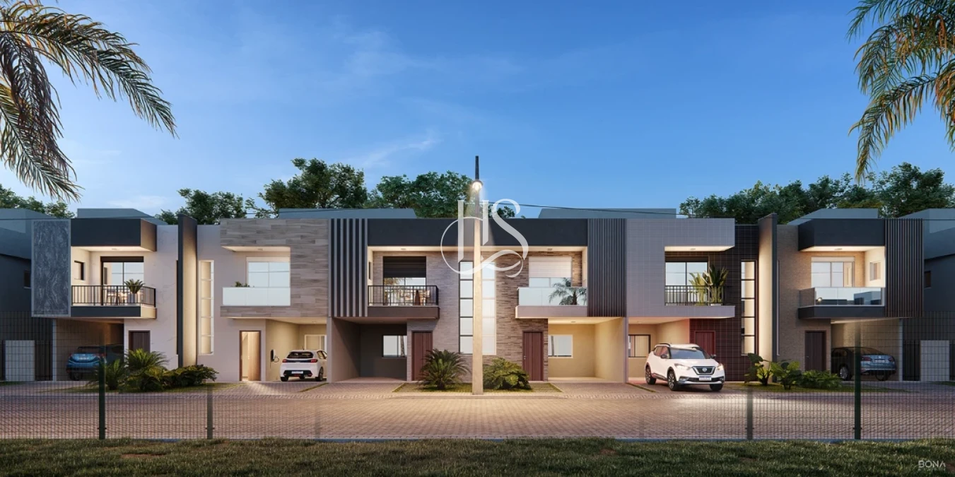 Sobrado Geminado em Sertão do Maruim, São José. 3 quartos, 118m². Imagem 1 de 19