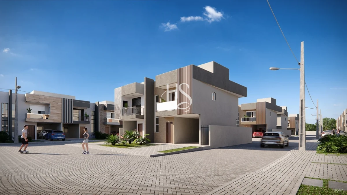 Sobrado Geminado em Sertão do Maruim, São José. 3 quartos, 118m². Imagem 3 de 19